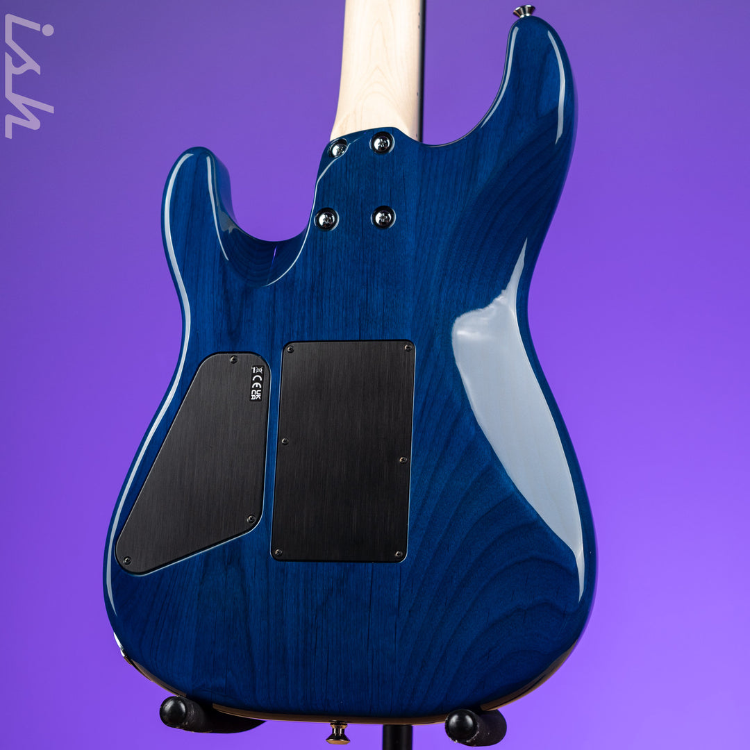 Charvel SMJ San Dimas Style 1 HSH FR M QM Caribbean Burst