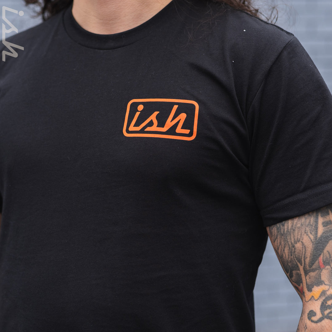 Ish Logo T-Shirt Black