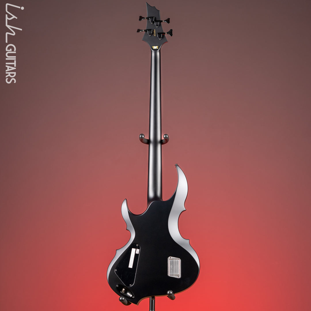 2022 ESP Guitars Tom Araya FRX Signature Bass MIJ Custom Shop Black Satin