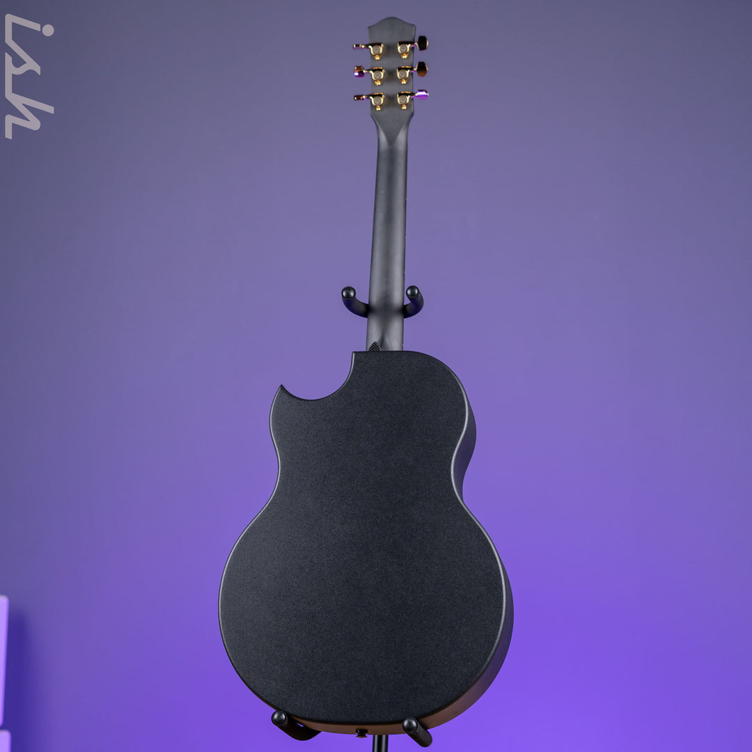 McPherson Sable Honeycomb Carbon Acoustic-Electric Guitar Gold Hardware