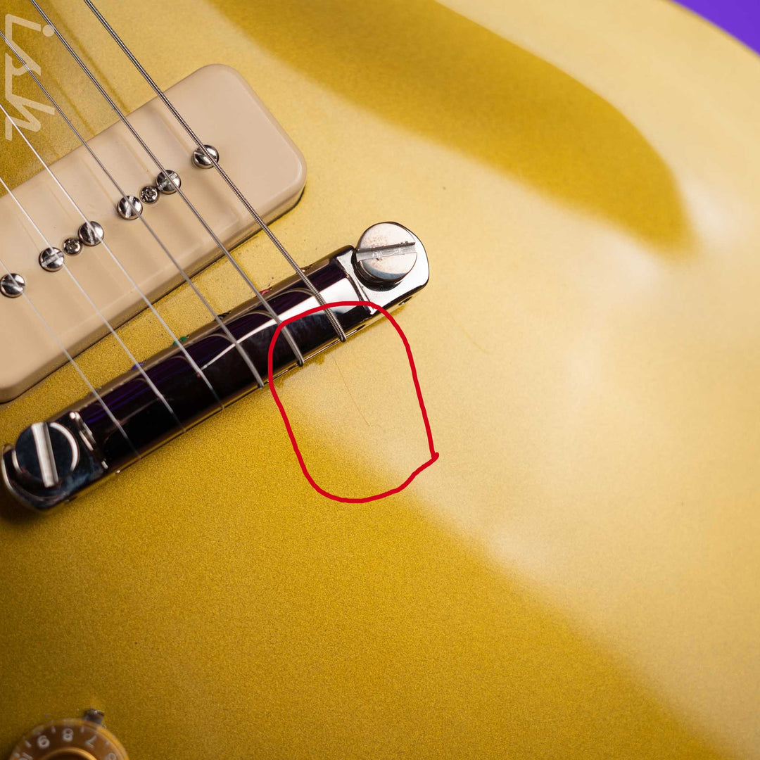 2022 Gibson Custom Shop 1954 Les Paul Standard Gold Top Lefty