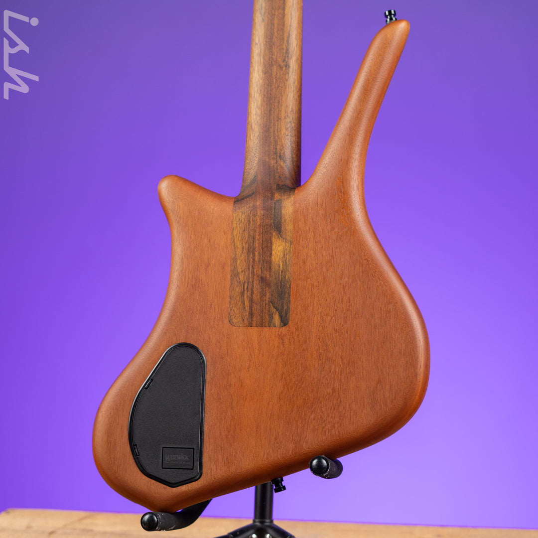 Ish x Warwick Dolphin SN TCS Custom Shop Endangered Species 4-String Bass Wenge Fretboard Demo