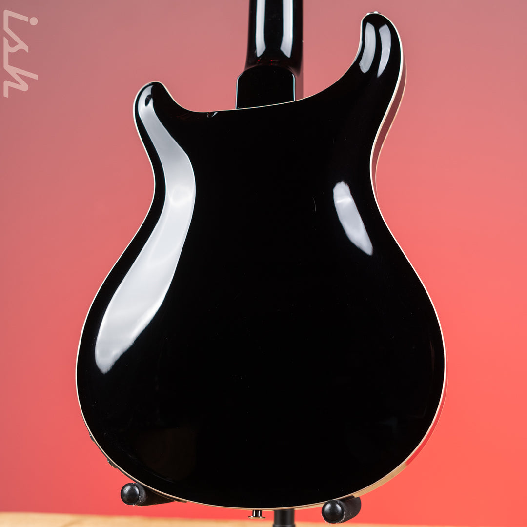 2022 PRS Hollowbody II Piezo Black Gloss W/ Natural Binding