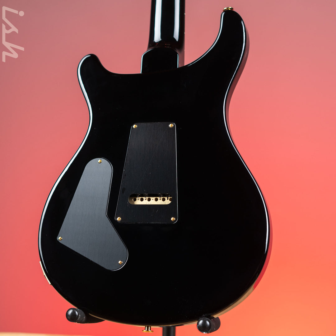 PRS Custom 24-08 Electric Guitar Aquamarine w/ Black Wrap Burst 10-Top