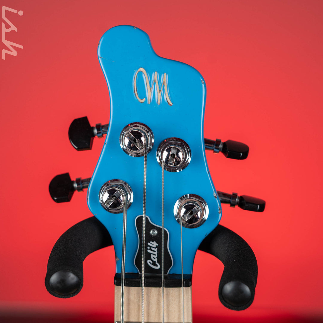 Mayones Cali 4 Bass Guitar Daphne Blue Relic