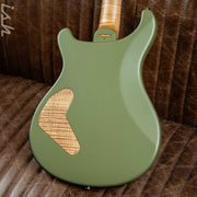 PRS Private Stock Custom 24 Piezo Stoptail 'Opaque Study' Olive Drab Green