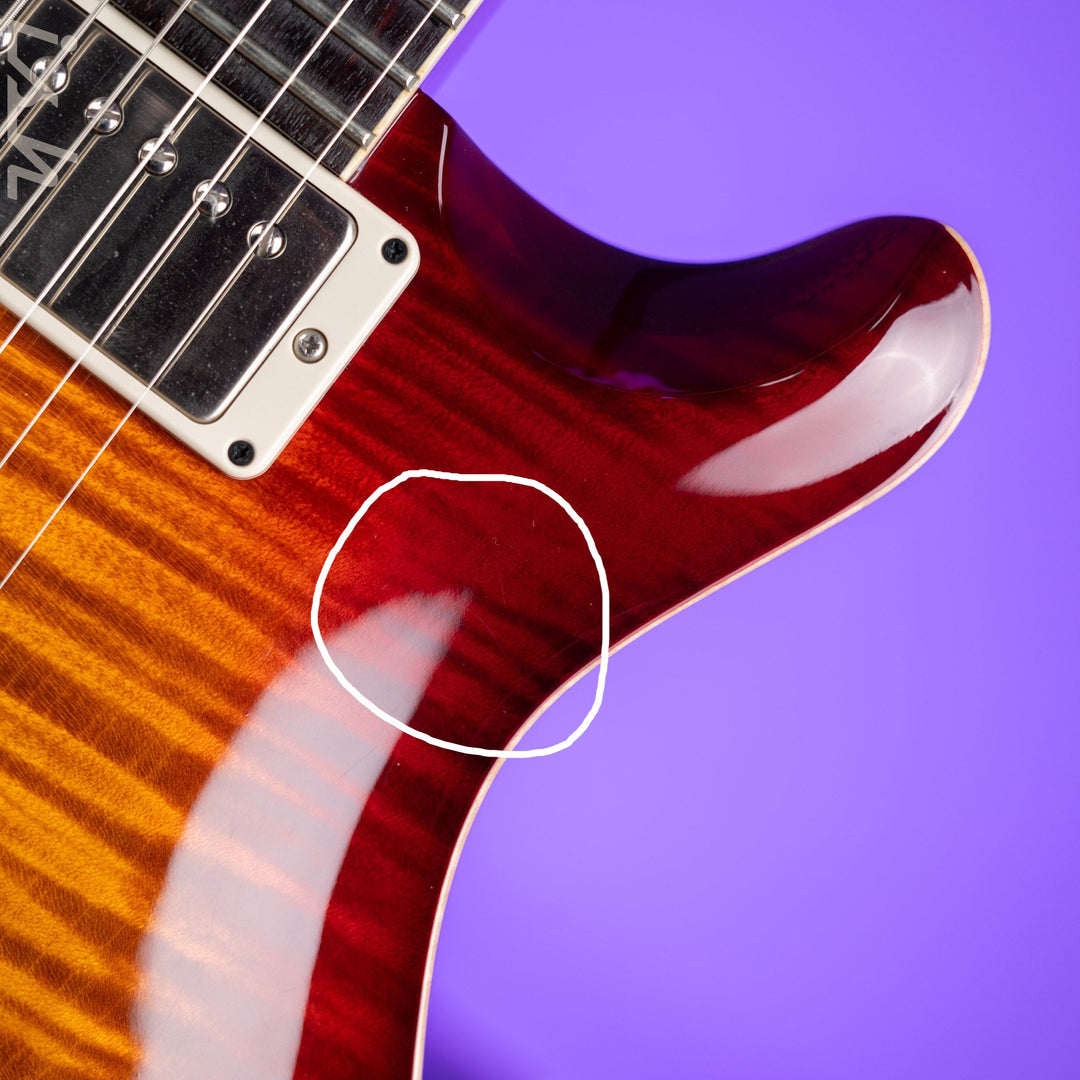 2021 PRS McCarty Doublecut Dark Cherry Sunburst