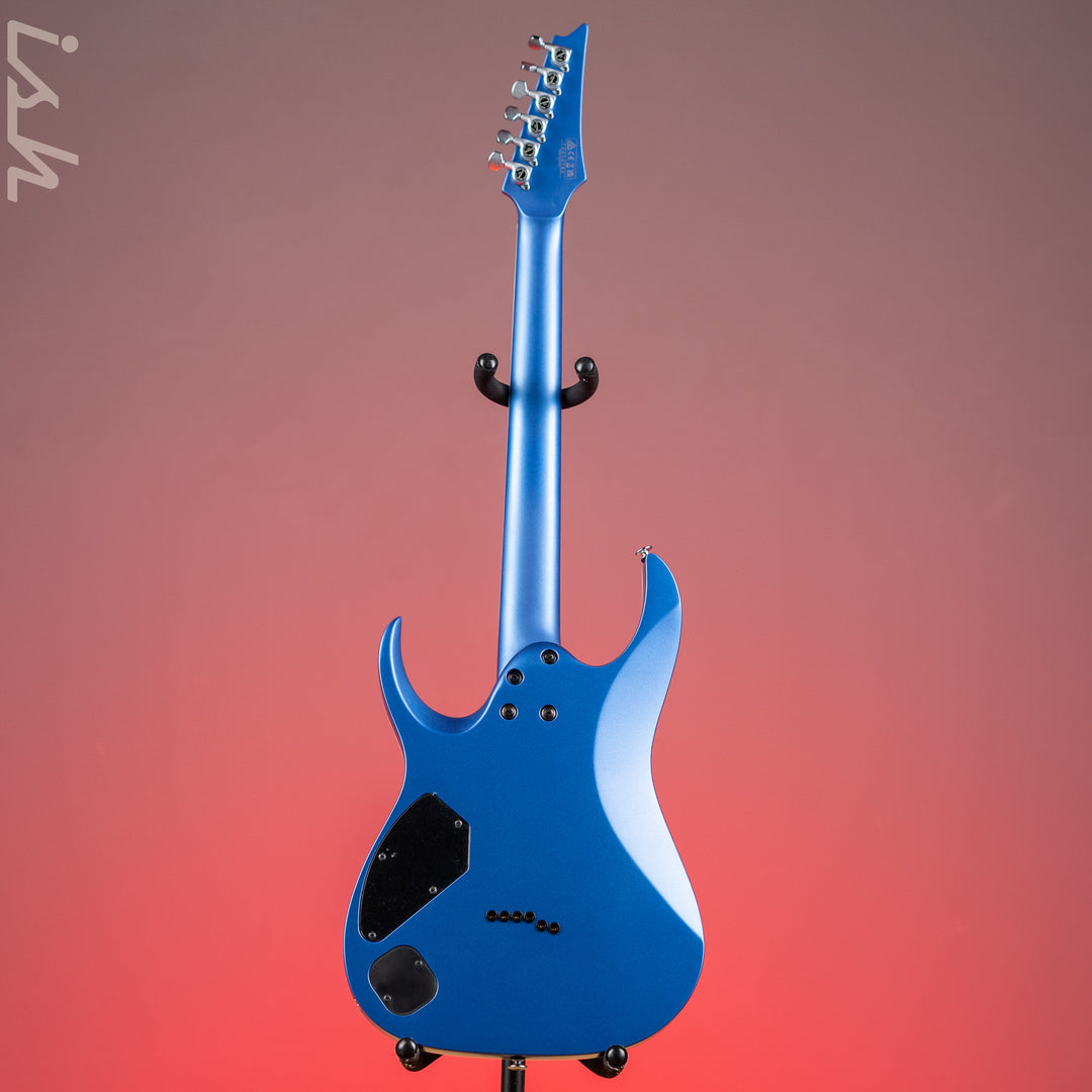 Ibanez JBM9999 Jake Bowen Signature Electric Guitar Azure Metallic Matte Demo