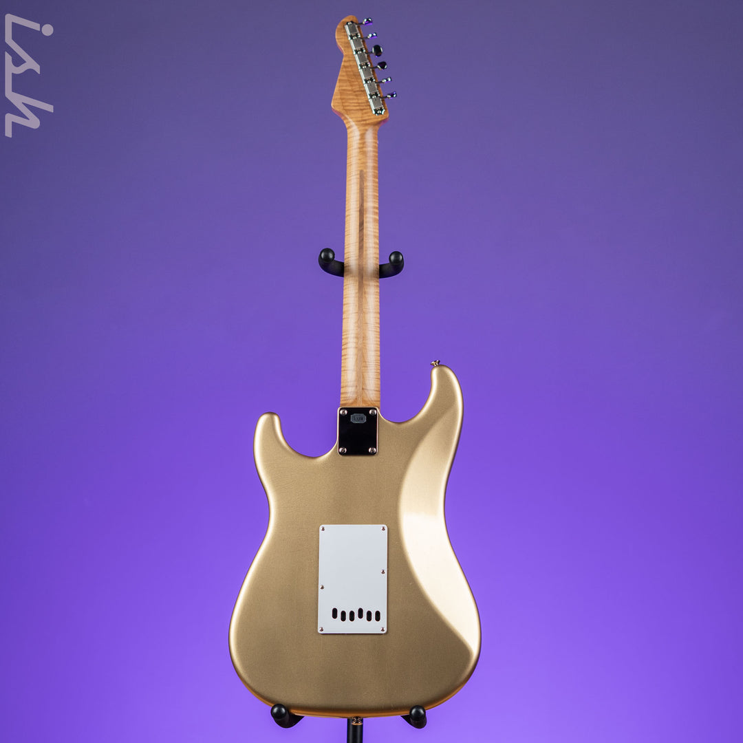LSL Saticoy HSS 22 Fret Classic S Gold Aged Roasted Maple Neck