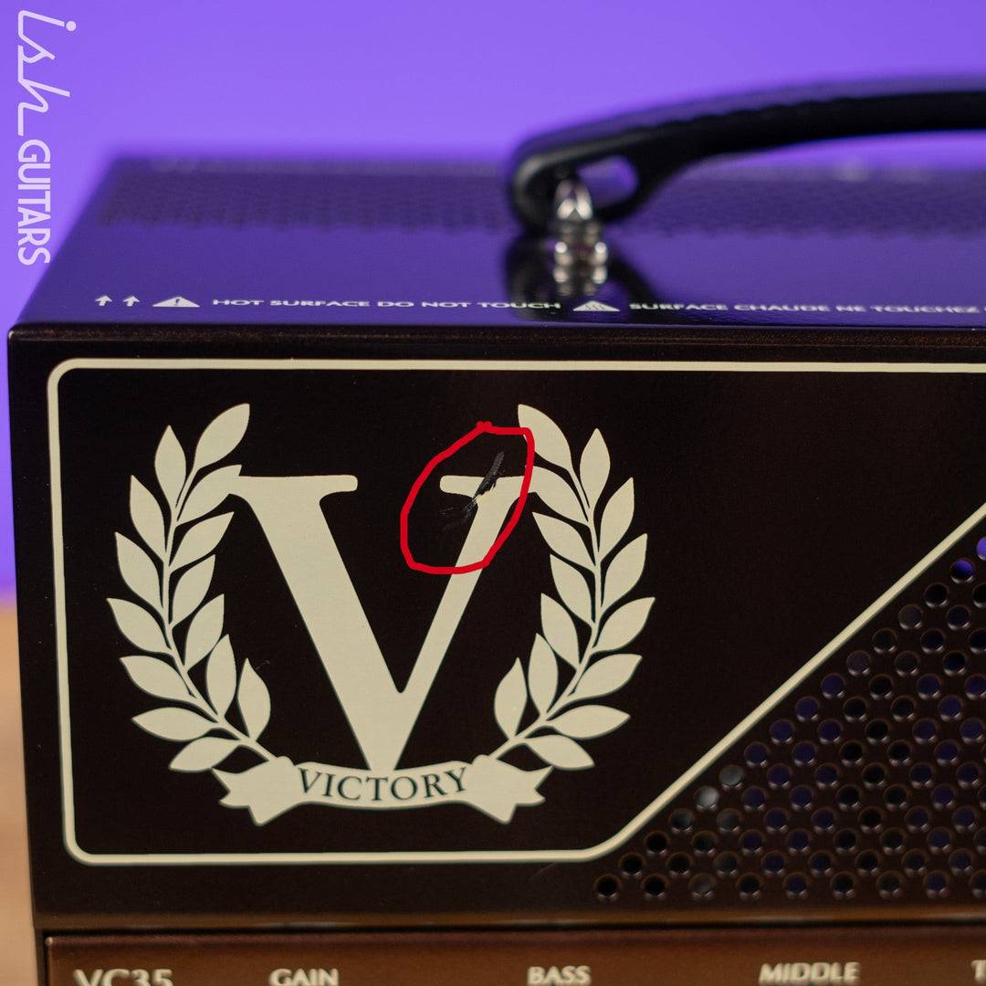 Victory VC35 "The Copper" Guitar Amplifier Head w/ V112-VB Gold 1x12 Cabinet