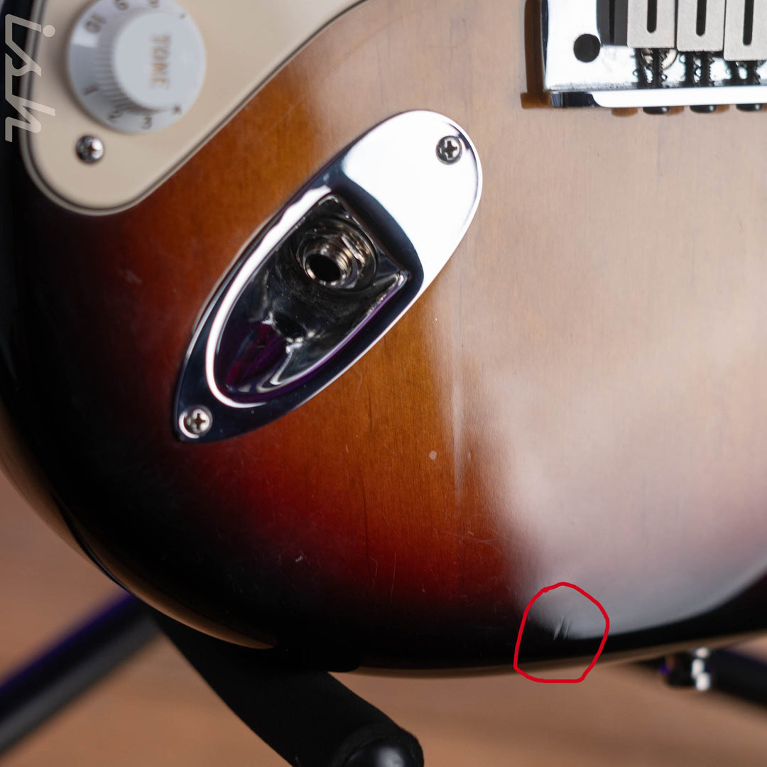 1999 Lefty Fender American Standard Strat Sunburst