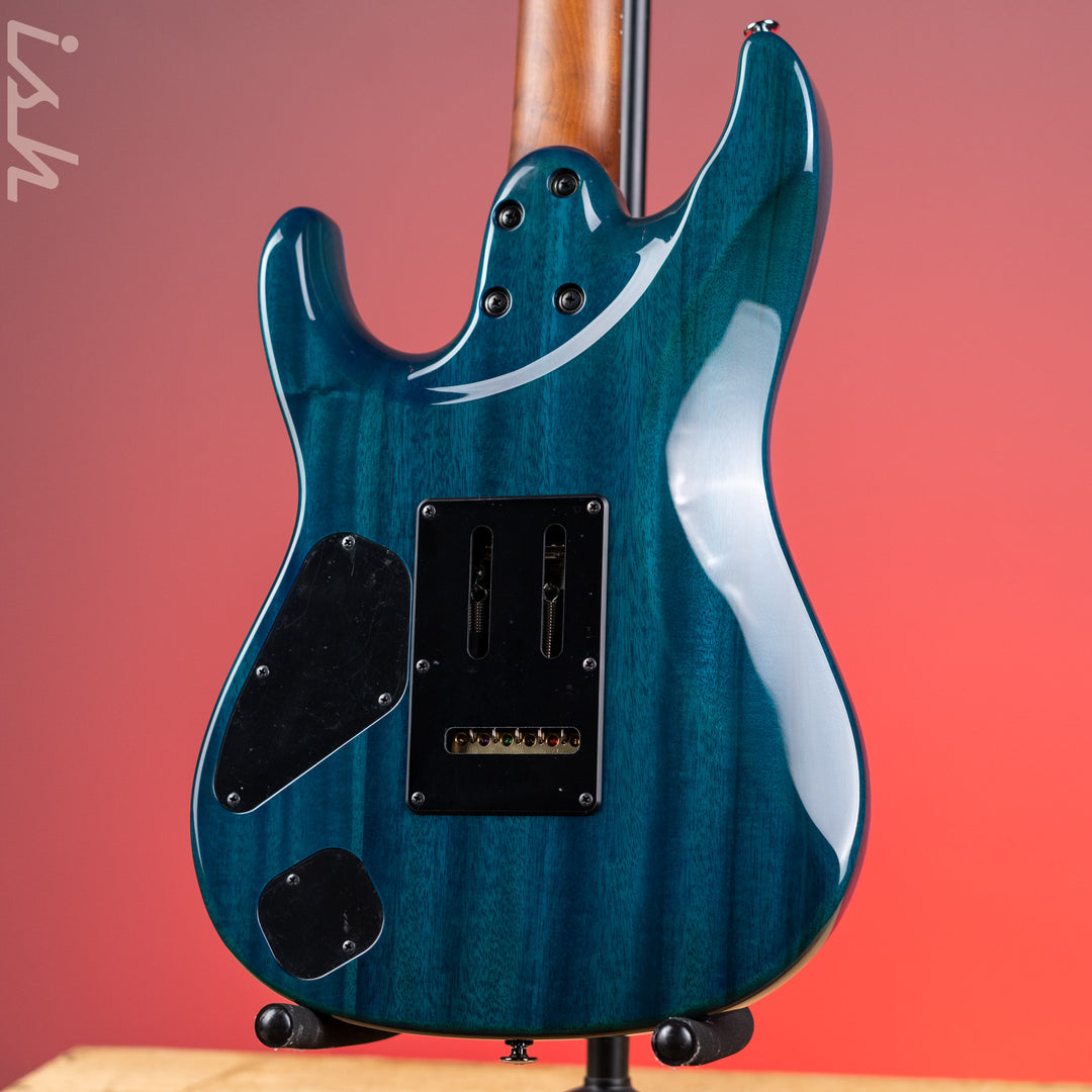 Ibanez Prestige MMN1 Martin Miller Signature Transparent Aqua Blue