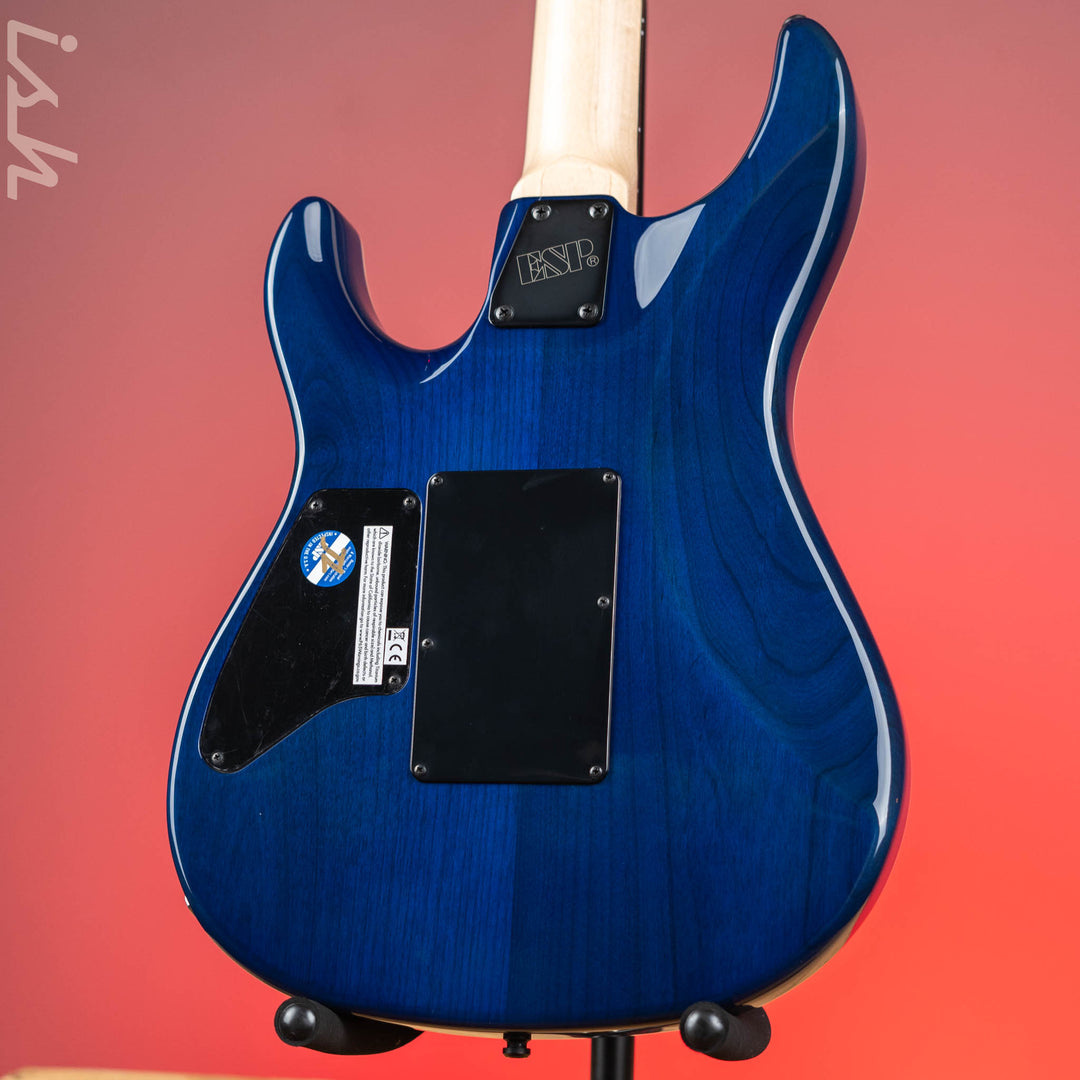 ESP E-II SN-II Blue Natural Fade Demo