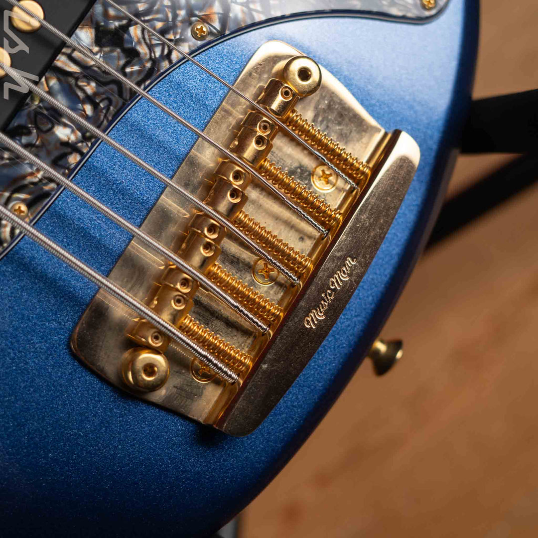 2017 Ernie Ball Music Man StingRay 5 Pace Car Blue Metallic
