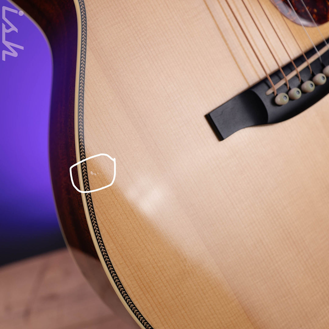 2012 Bourgeois Custom OM Italian Spruce Top