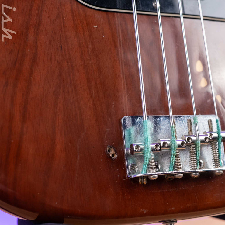 1976 Fender Fretless P Bass Mocha Brown