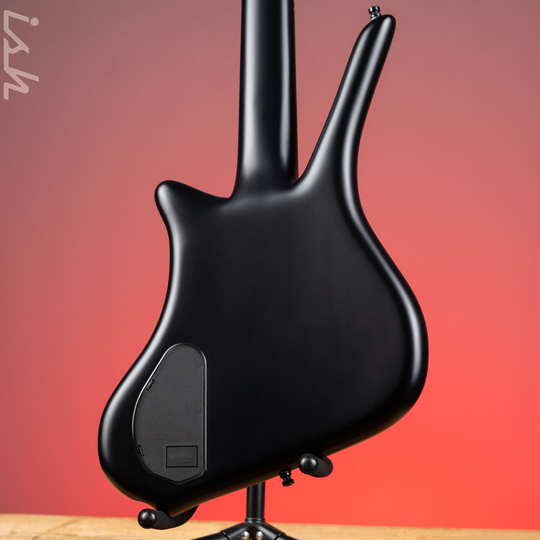 Ish x Warwick Dolphin SN TCS Custom Shop Endangered Species 5-String Bass Black Satin Ebony Fretboard Pre-Order
