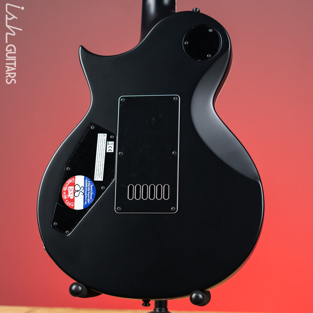 ESP E-II Eclipse EverTune Electric Guitar Black Satin Demo