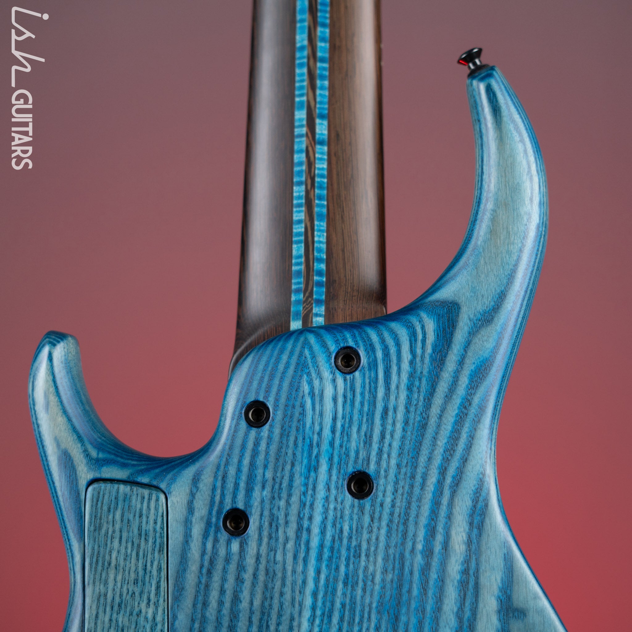 MTD 635-24 6-String Bass NAMM Blue Burst – Ish Guitars
