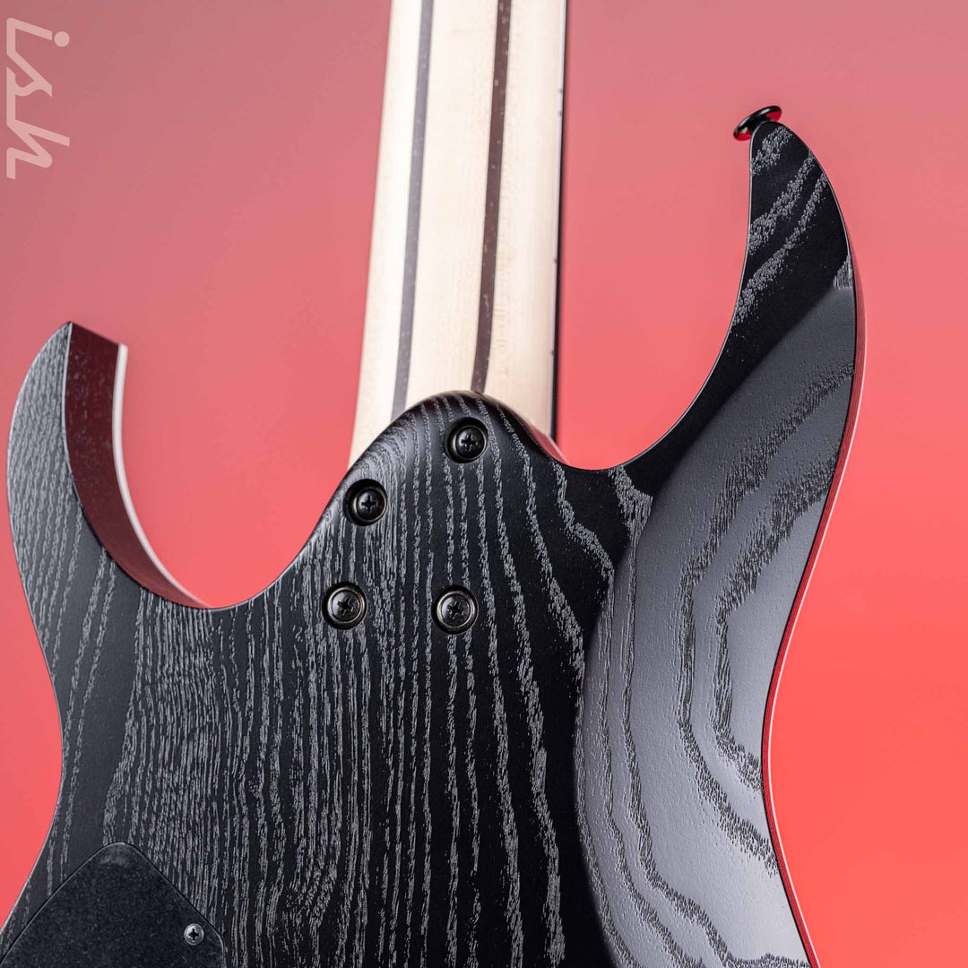 Ibanez Prestige RGR752AHBF 7-String Electric Guitar Weathered Black