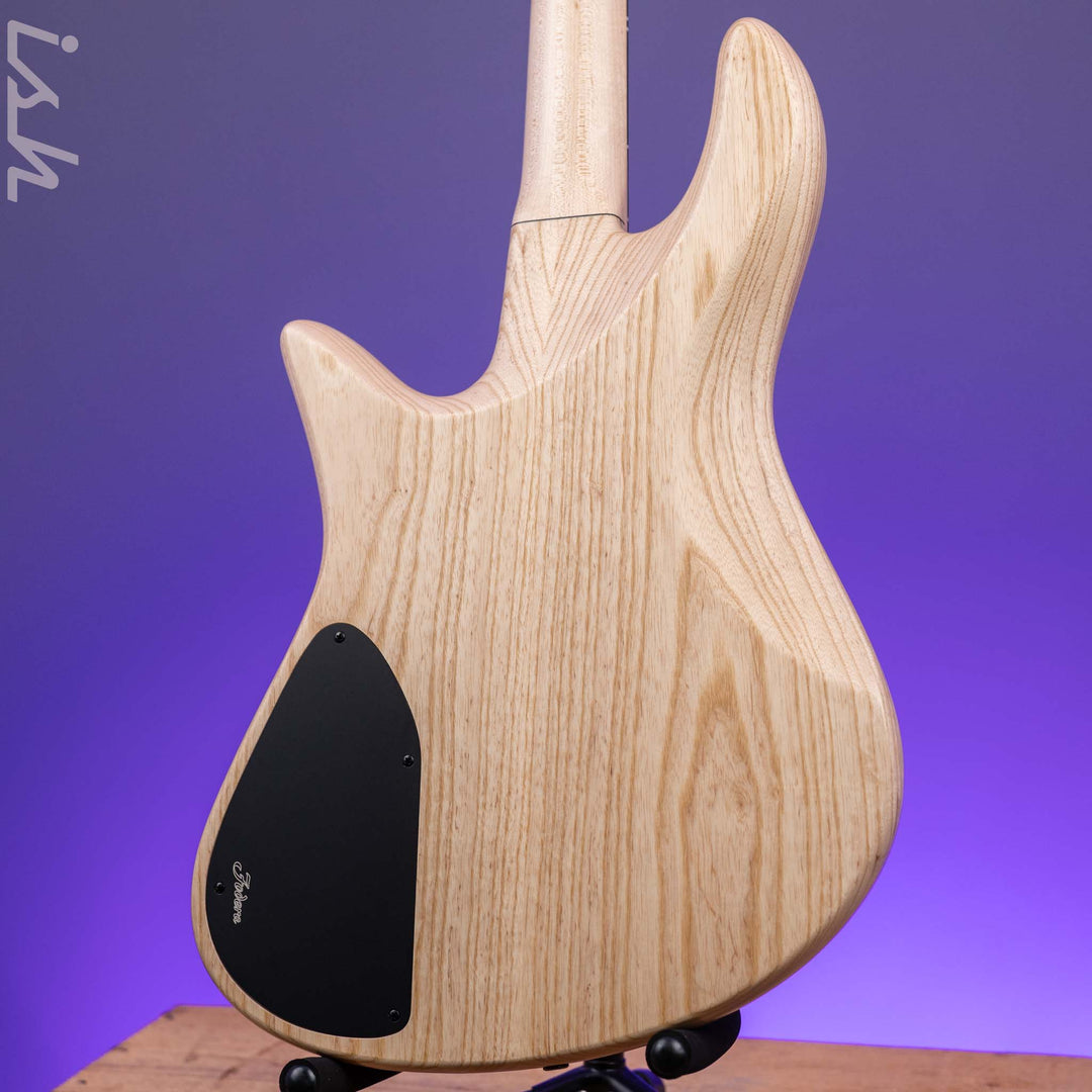 Fodera 40th Anniversary Emperor Deluxe 4-String Bass Natural Japanese Maple