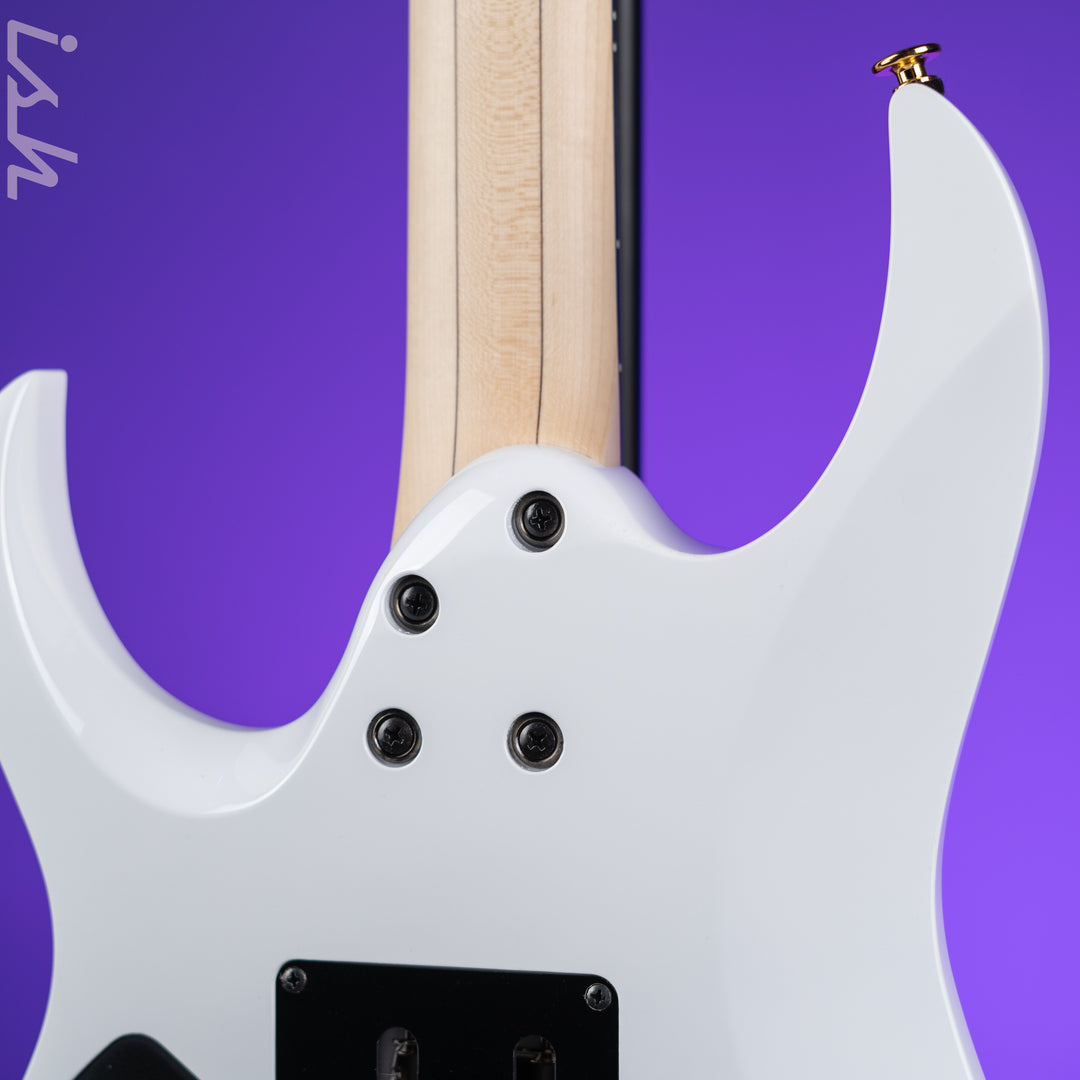 Ibanez Prestige RGA622XH Electric Guitar White Gloss Demo