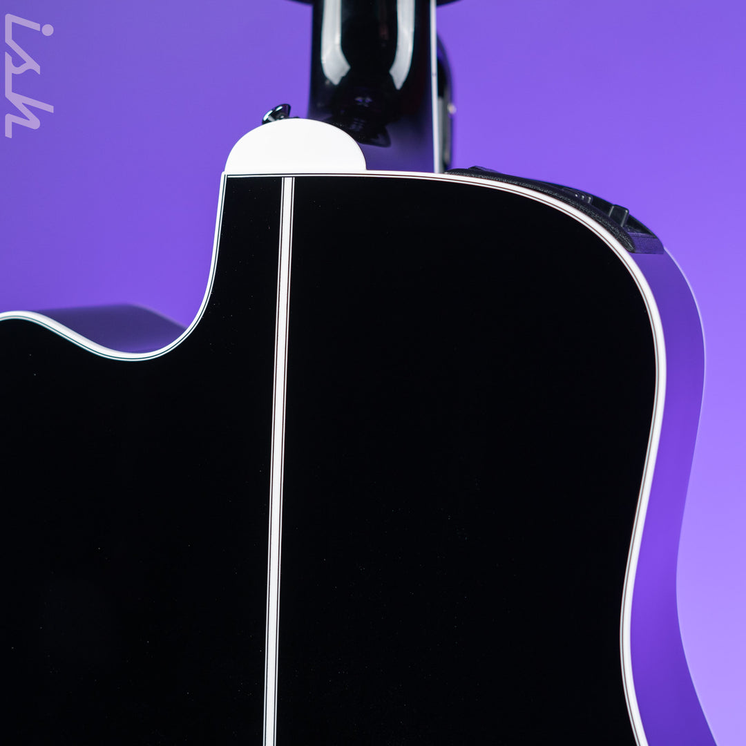 Takamine EF381DX 12-String Acoustic-Electric Gloss Black