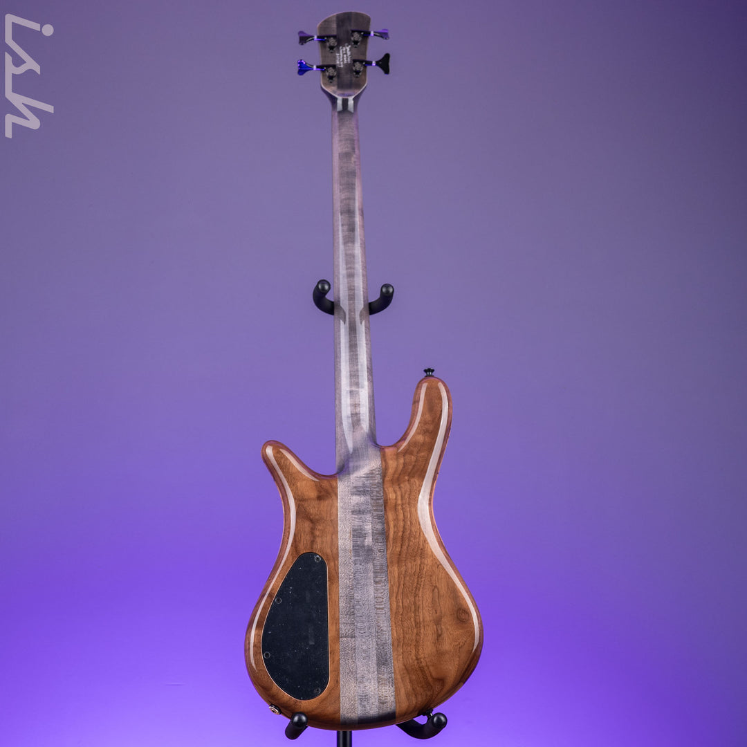 Spector USA NS-2 4-String Bass Natural Spalted Maple Charcoal Block