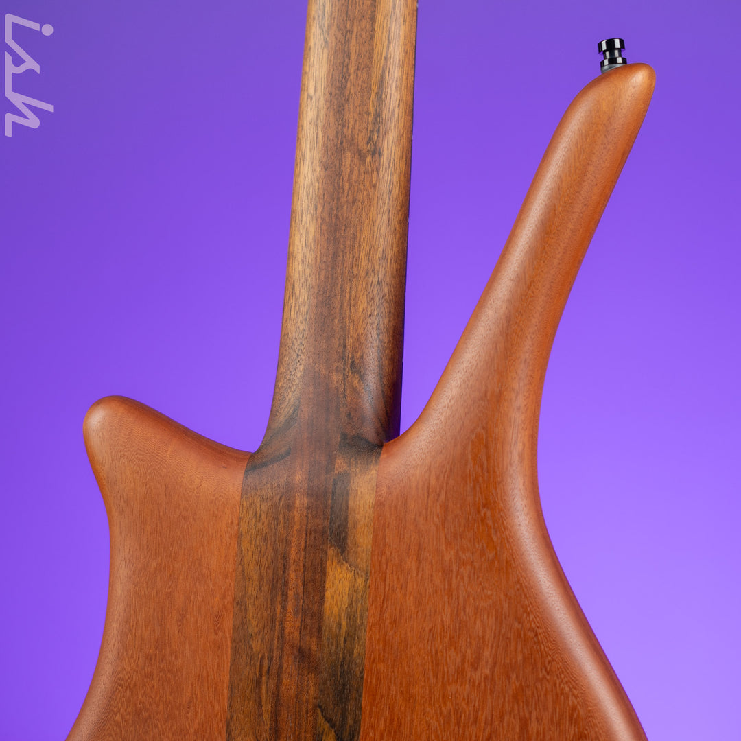 Ish x Warwick Dolphin SN TCS Custom Shop Endangered Species 4-String Bass Wenge Fretboard Demo