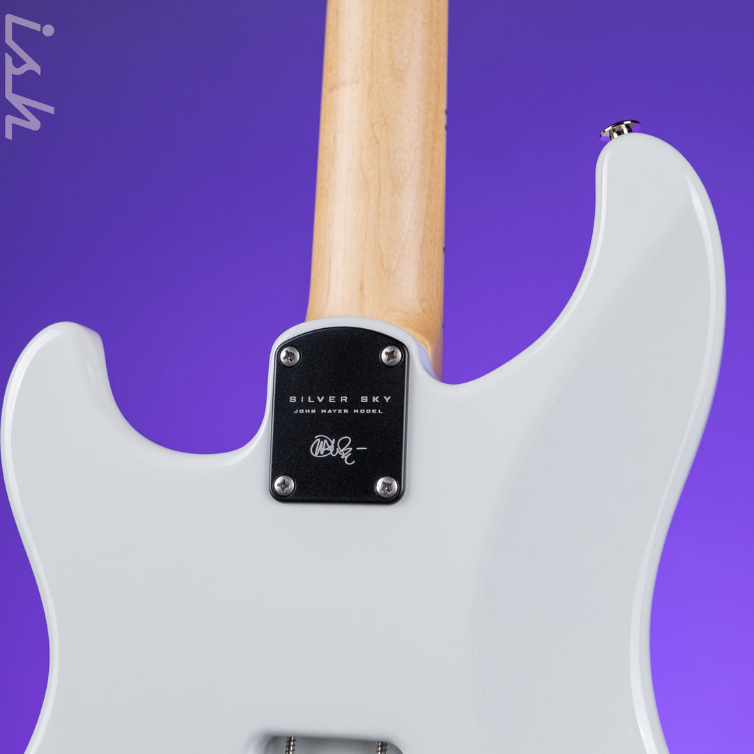 PRS Silver Sky John Mayer Signature Electric Guitar Frost White Demo