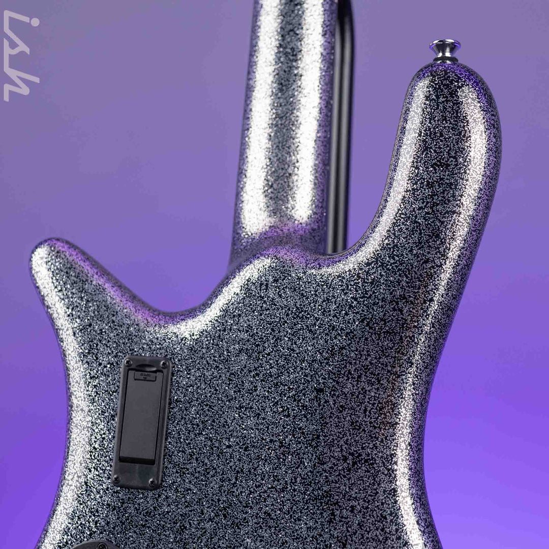 Spector Euro4LX Rachel Bolan Signature Black Metallic Flake