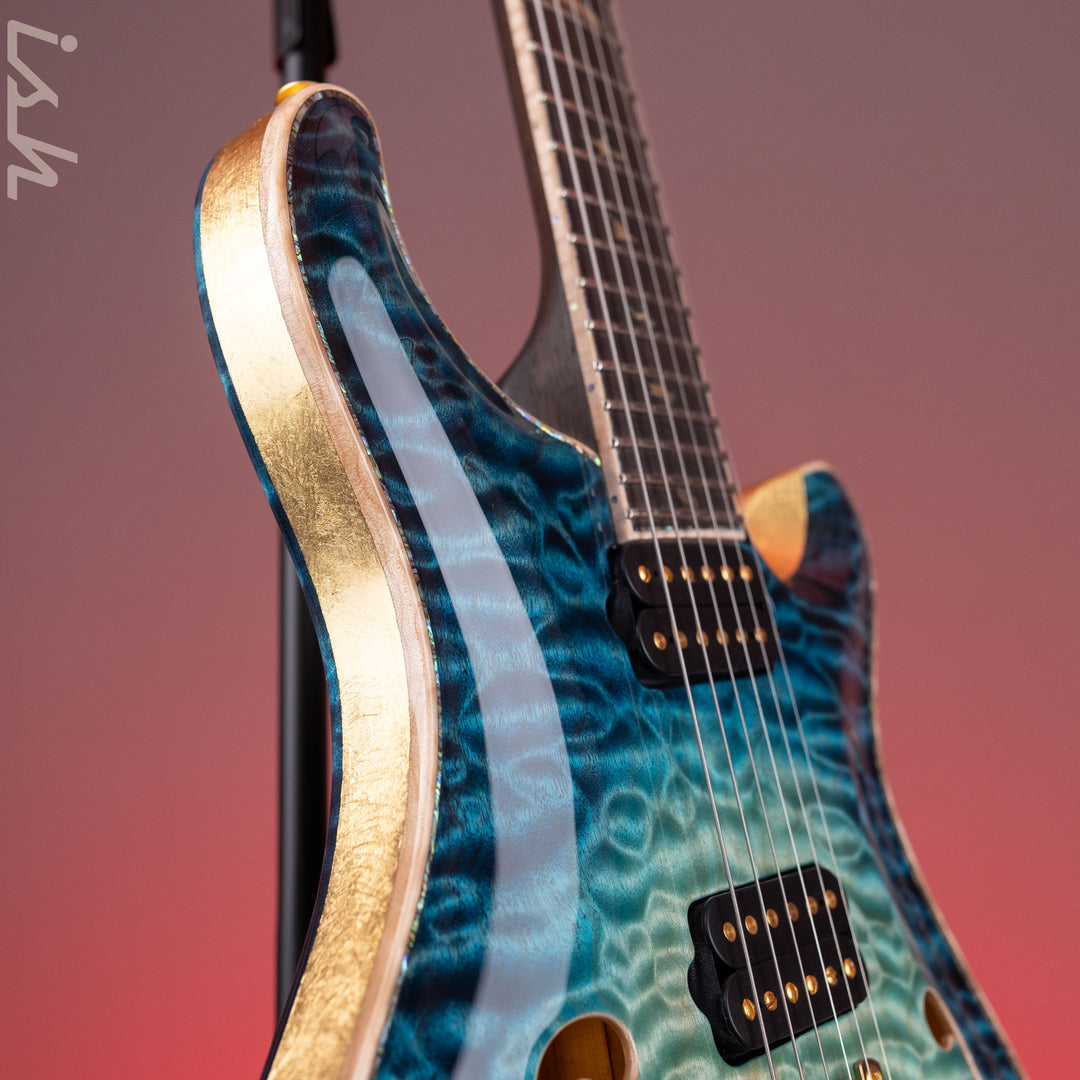 PRS Private Stock Custom 24 Semi-Hollow Multiscale Sub-Zero Glow 