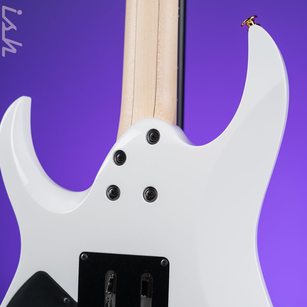 Ibanez Prestige RGA622XH Electric Guitar White Gloss Demo