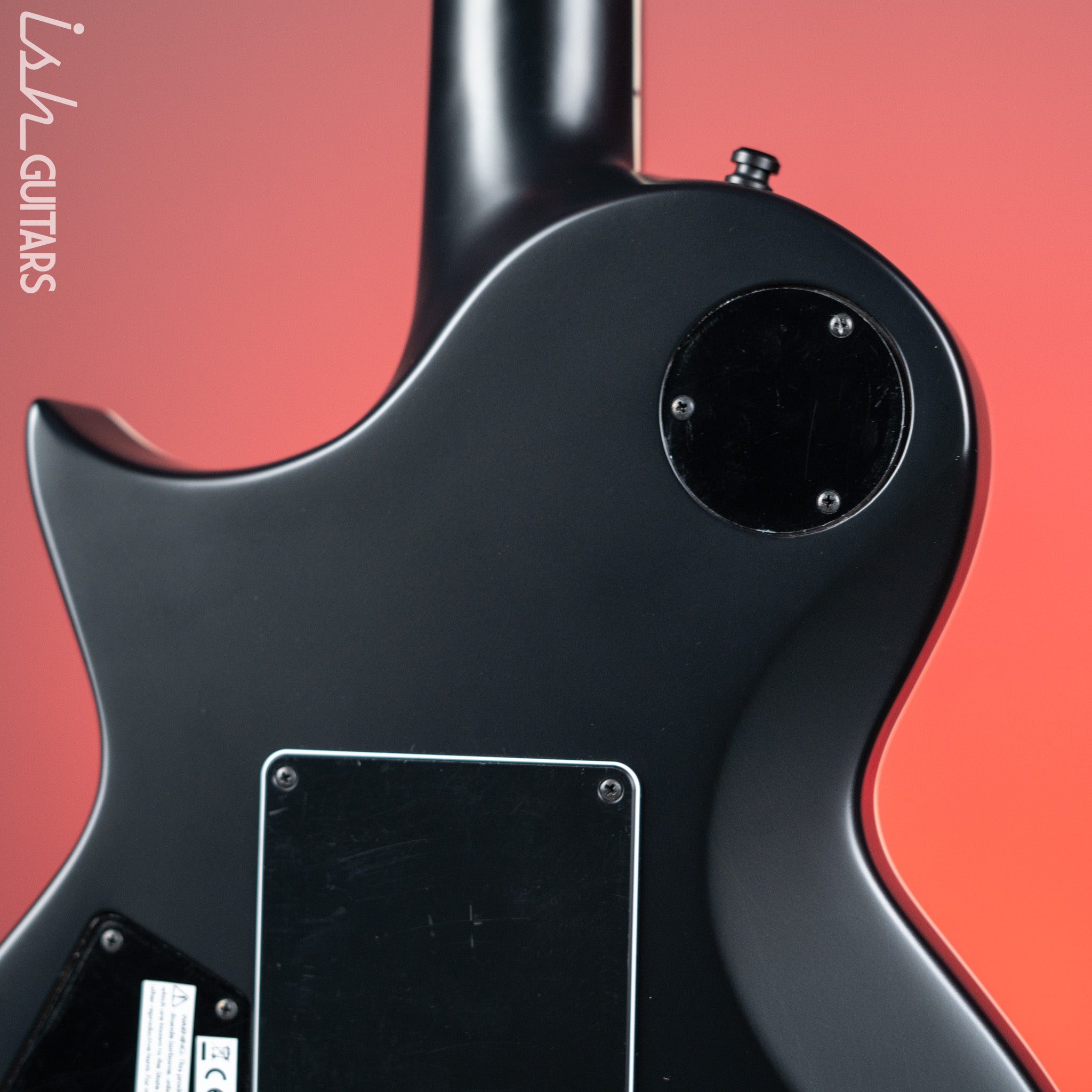 ESP E-II Eclipse EverTune Electric Guitar Black Satin Demo – Ish