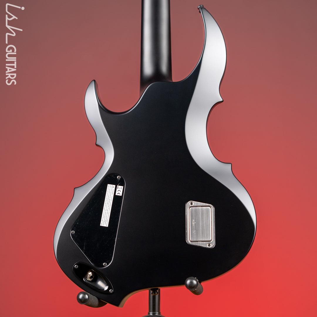 2022 ESP Guitars Tom Araya FRX Signature Bass MIJ Custom Shop Black Satin