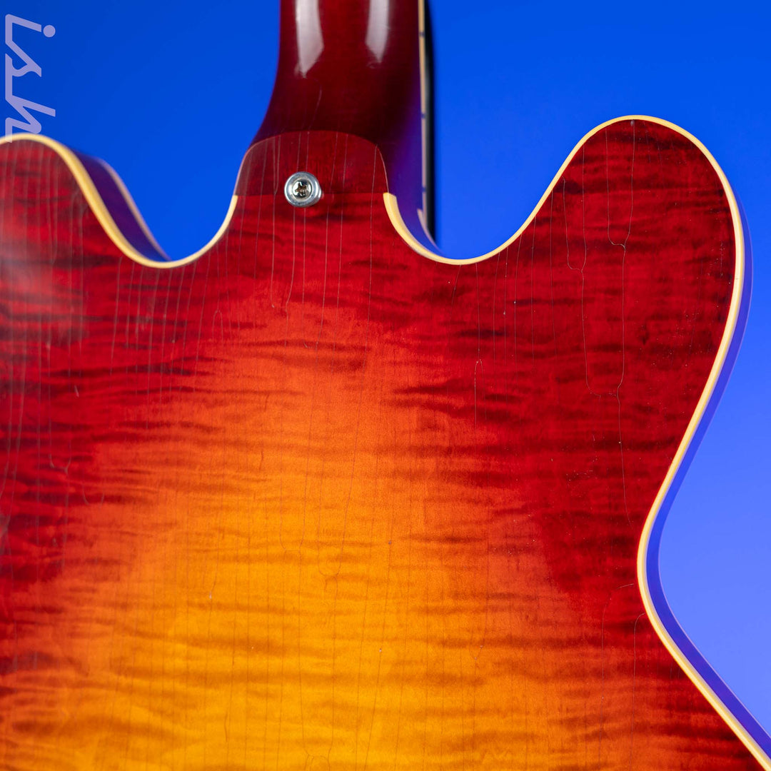 Heritage Custom Core Collection H-535 Artisan Aged Dark Cherry Sunburst Demo