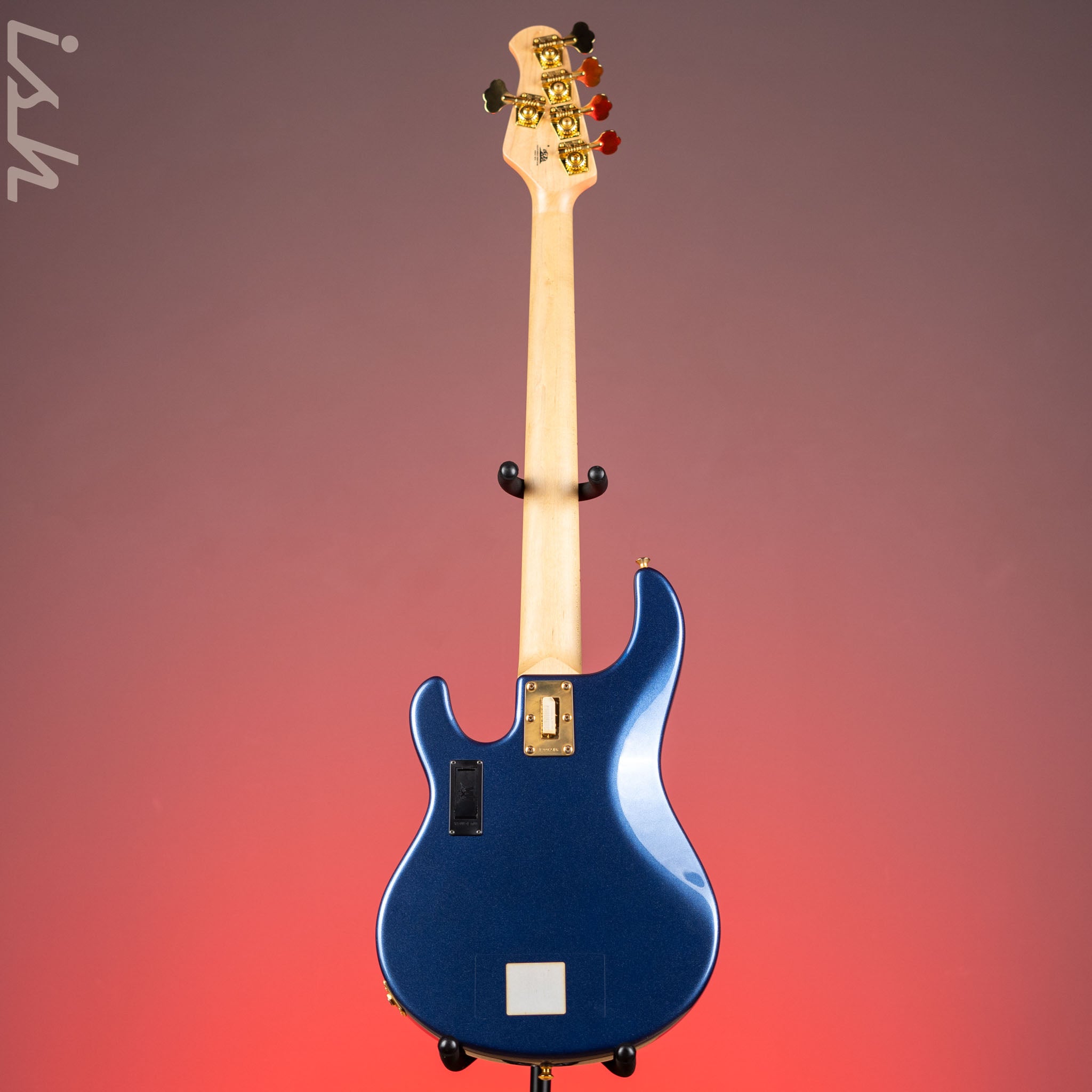 2017 Ernie Ball Music Man StingRay 5 Pace Car Blue Metallic – Ish