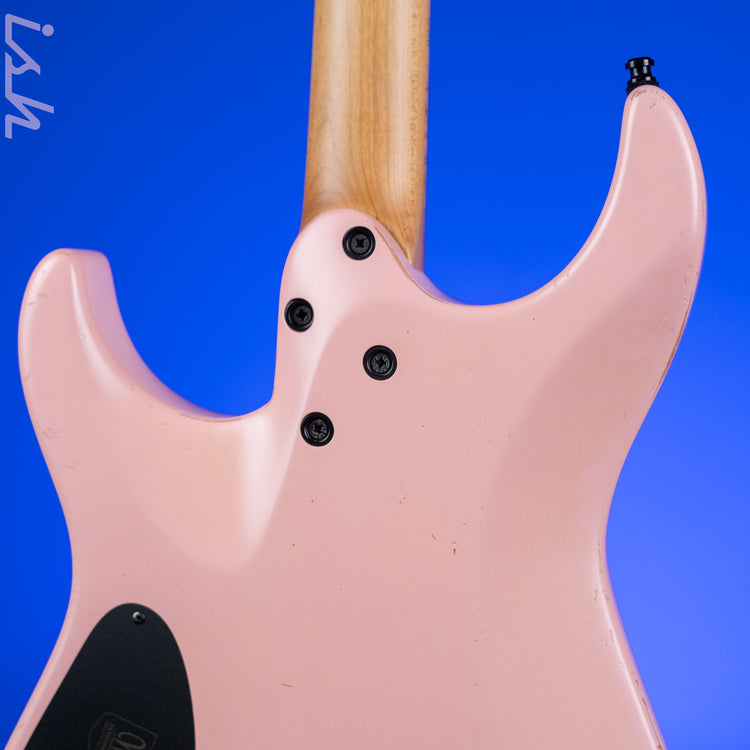 Mayones Aquila Aged 6 Monolith Shell Pink Nitro – Ish Guitars