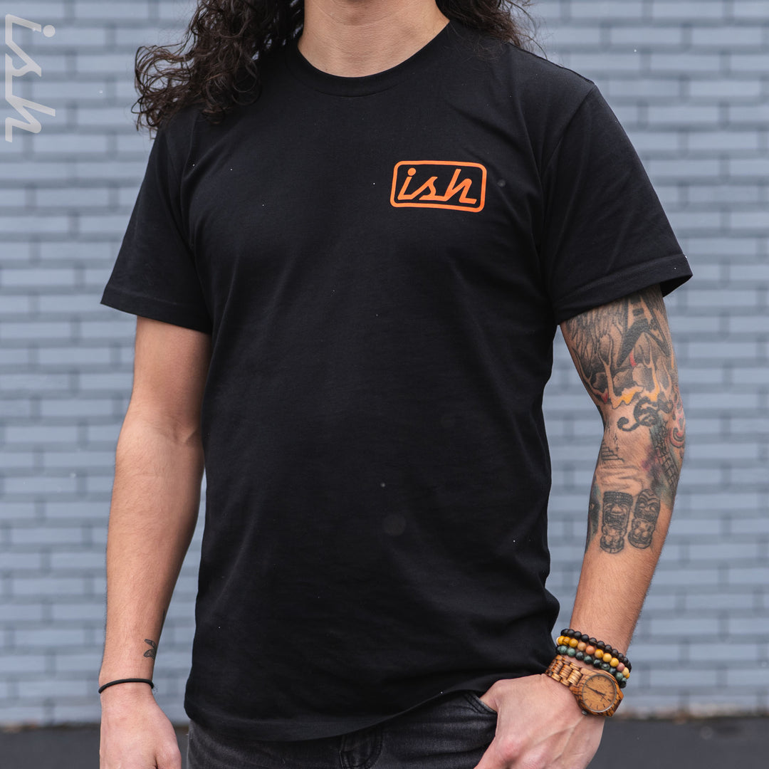 Ish Logo T-Shirt Black