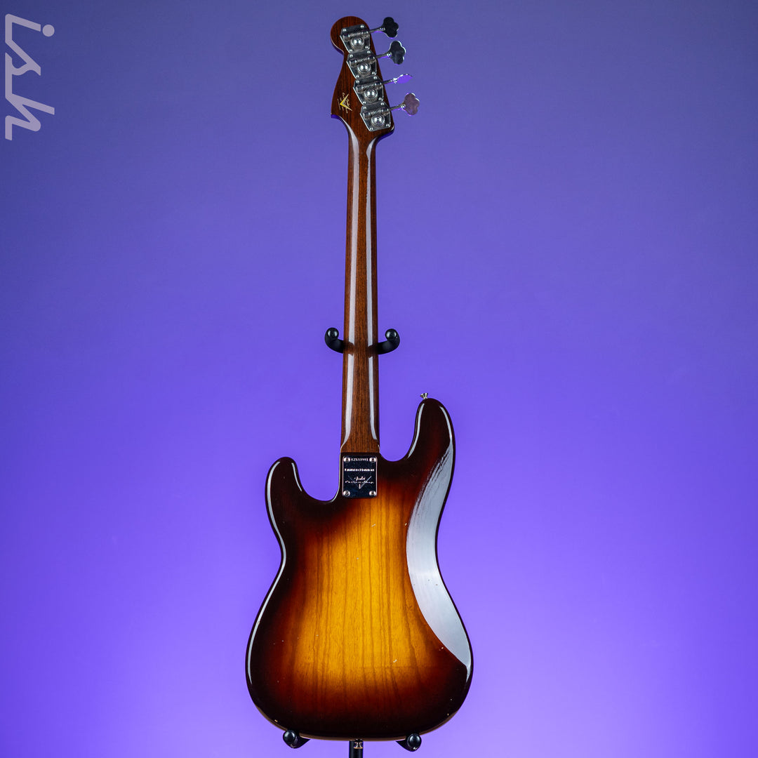 2017 Fender Custom Shop Relic 1957 P Bass Journeyman 2-Tone Sunburst RW Neck