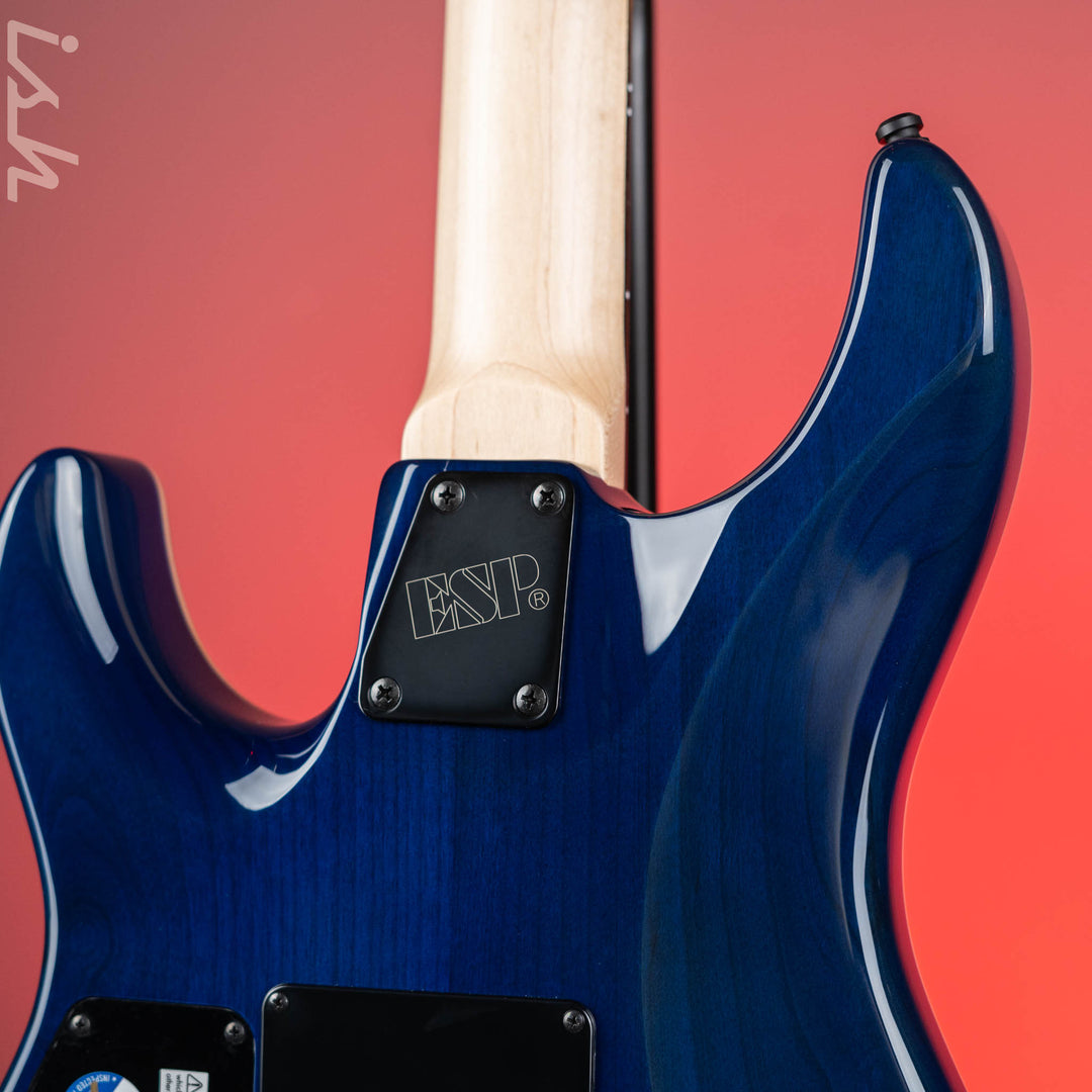 ESP E-II SN-II Blue Natural Fade Demo