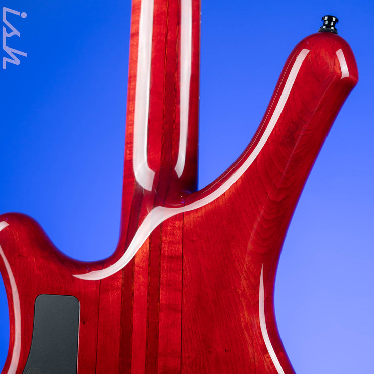 Mayones Comodous 4 Bass Liquid Red NAMM 2024