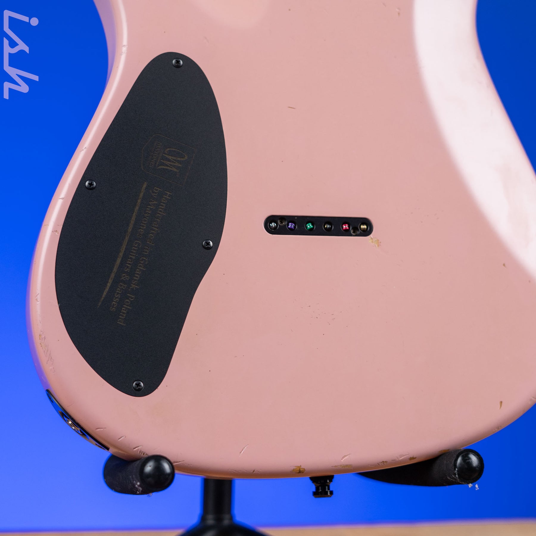 Mayones Aquila Aged 6 Monolith Shell Pink Nitro – Ish Guitars