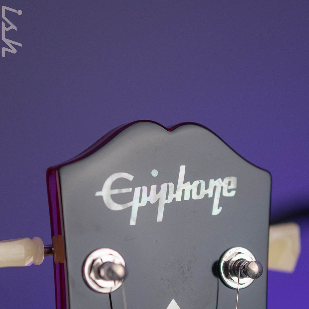 2020 Epiphone ES-335 Figured Semi-Hollow Raspberry Tea Burst
