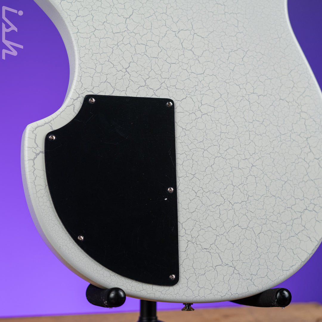Danelectro Coral Sitar Reissue Guitar White Crackle