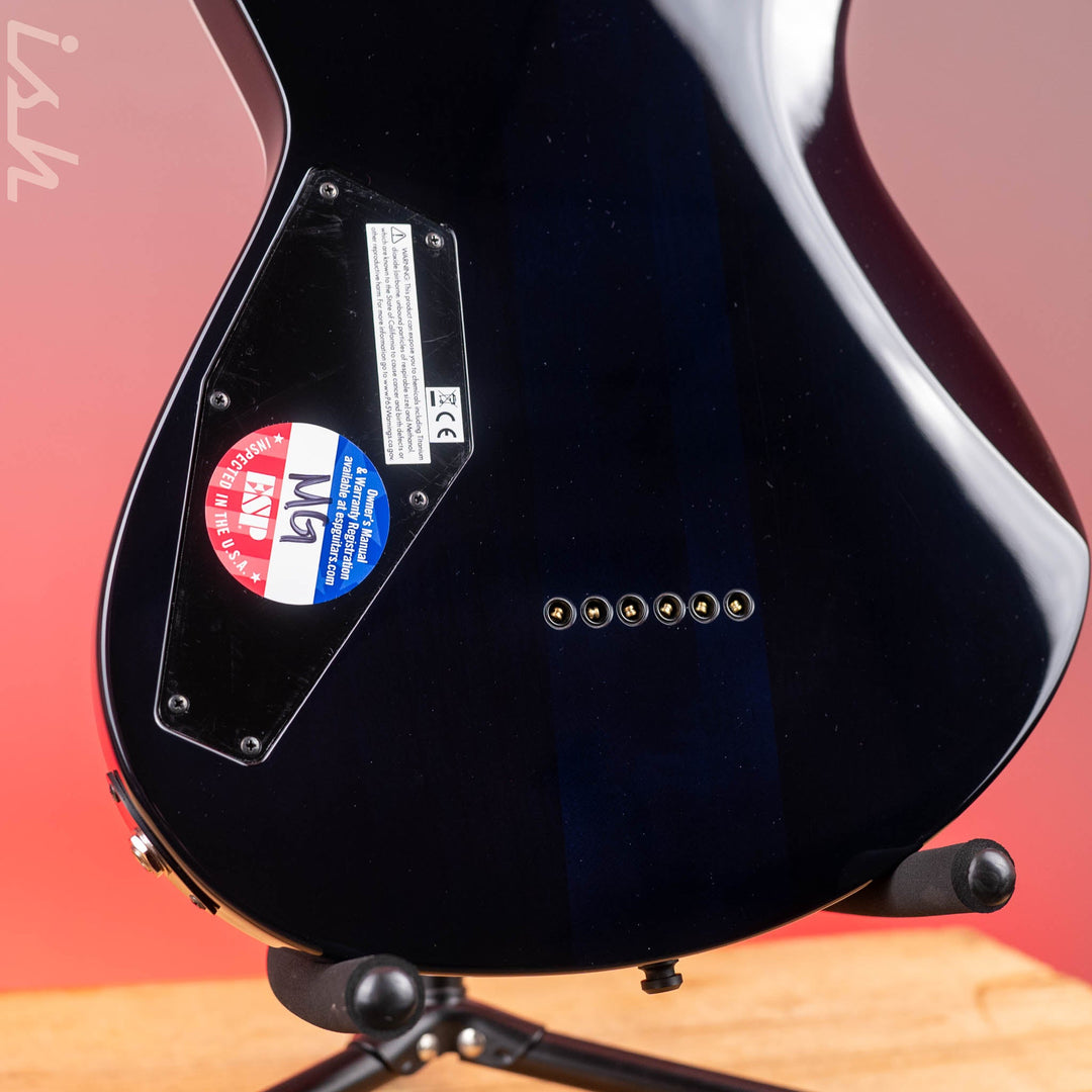 ESP E-II Horizon-III FM Reindeer Blue Demo