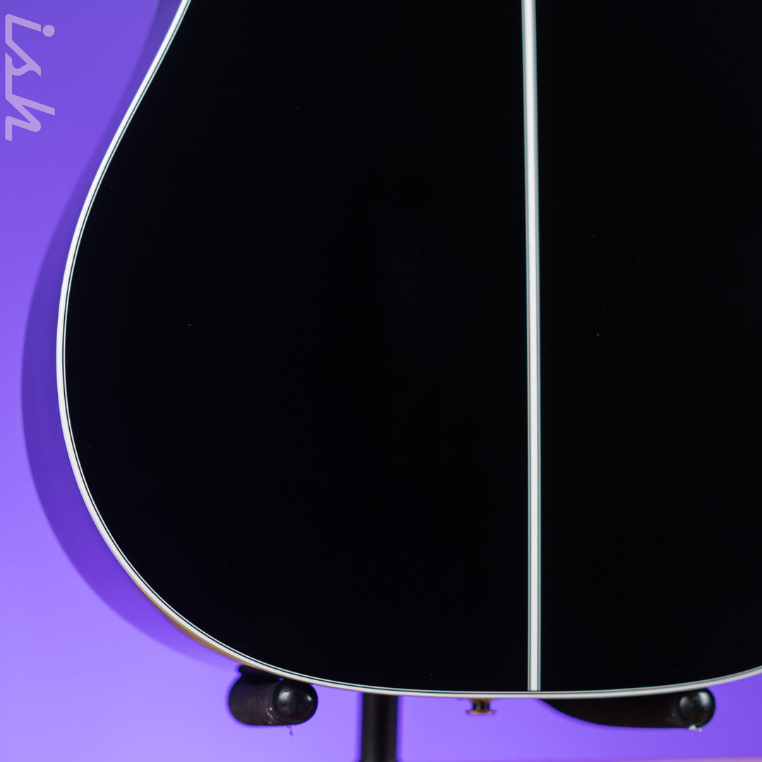 Takamine EF341DX Acoustic-Electric Guitar Black Demo