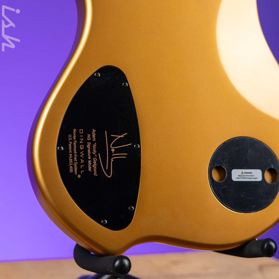 Dingwall NG-3 5-String Bass Matte Gold Metallic