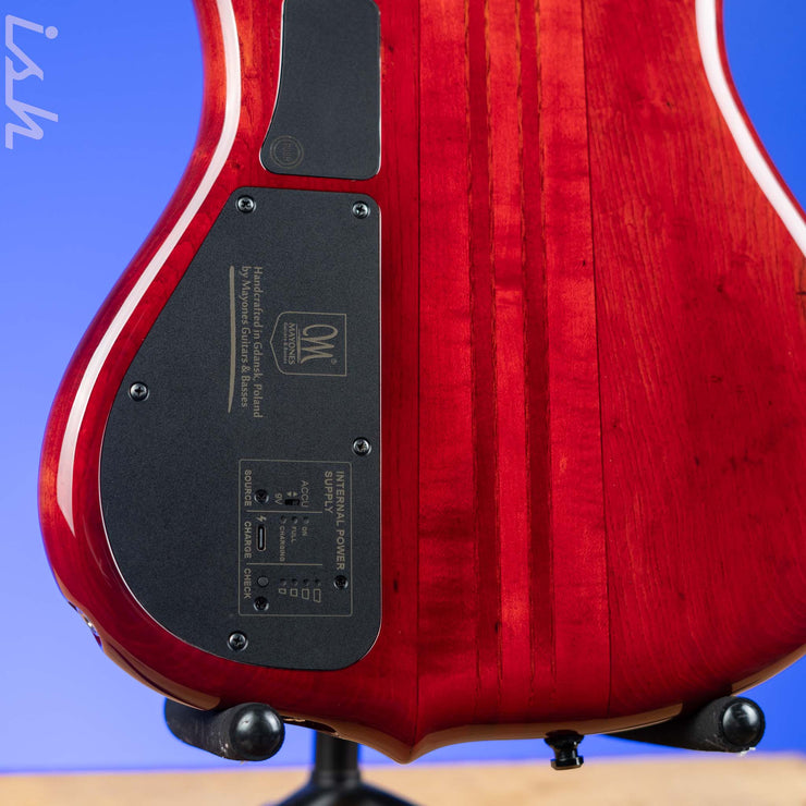 Mayones Comodous 4 Bass Liquid Red NAMM 2024