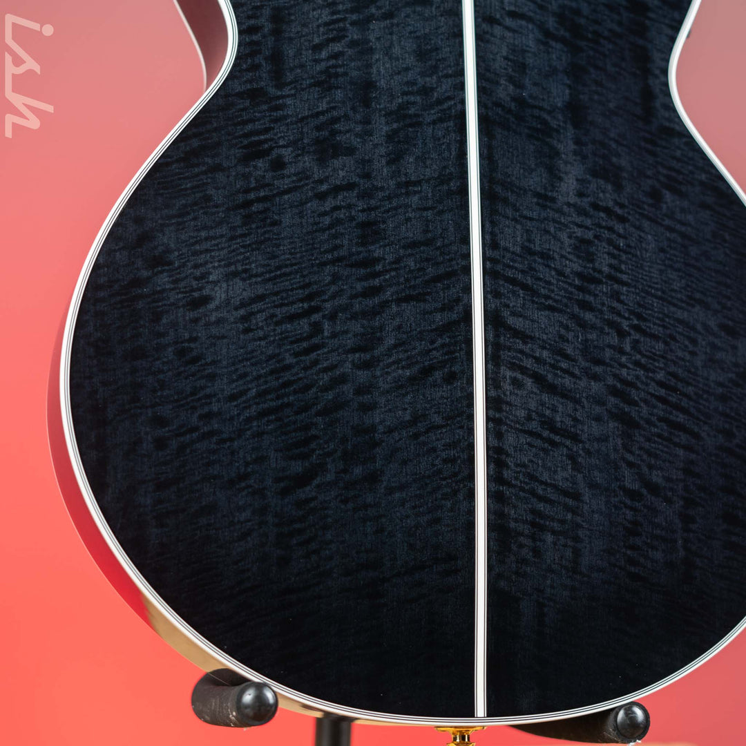 Takamine Thinline TSP158C-12 12-String Acoustic-Electric Guitar See-Through Black Demo